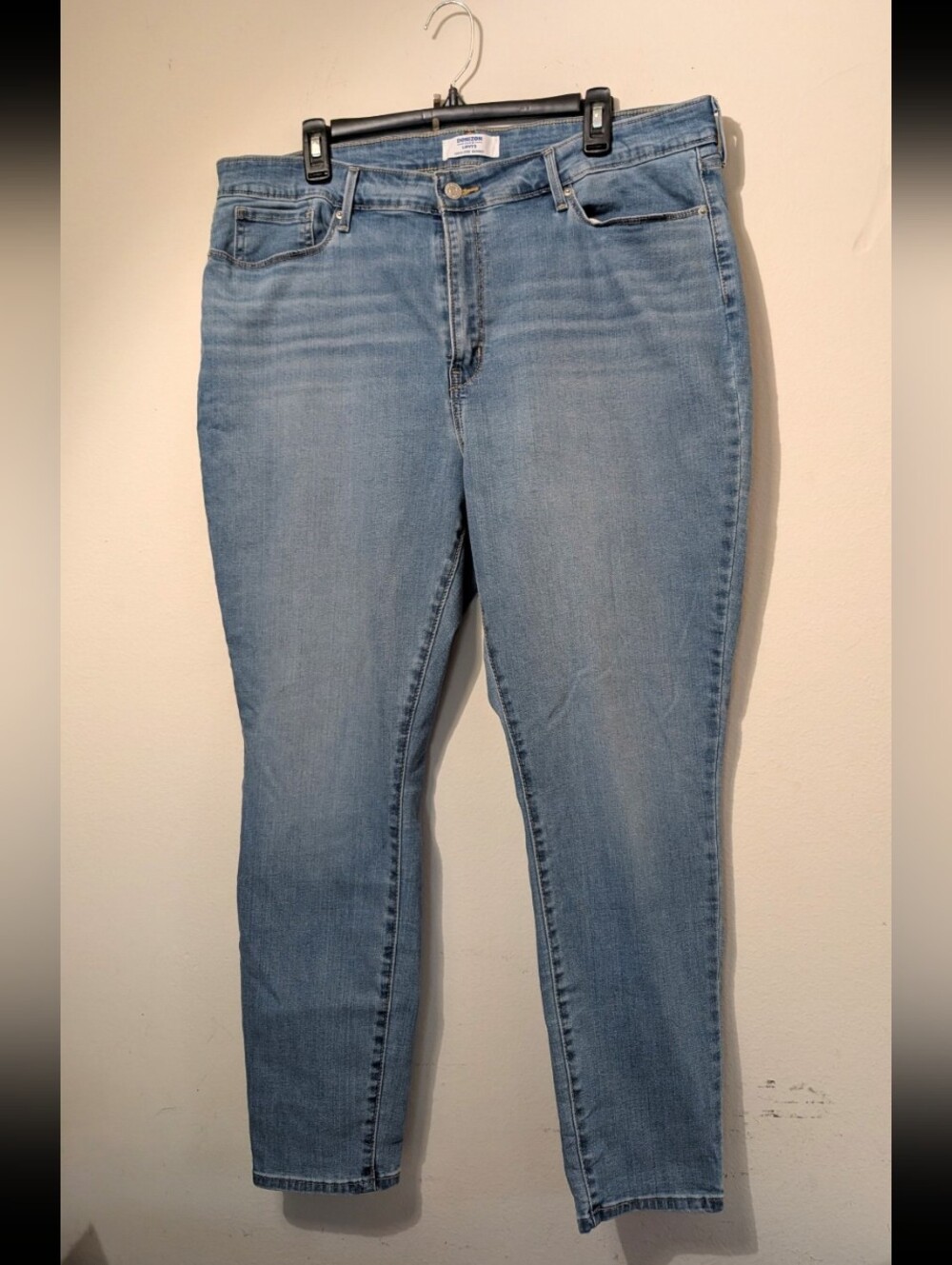 Levi's Denizen High Rise Skinny Jeans Light Wash Size 18M